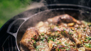 Beer-Braised Chicken Legs