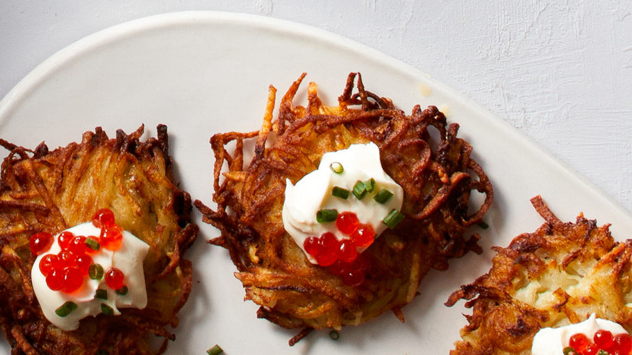 Cast Iron Latkes