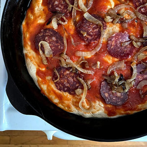 Cast Iron Skillet Pizza