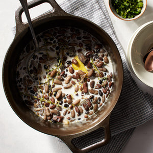 Creamy Dutch Oven-Braised Beans