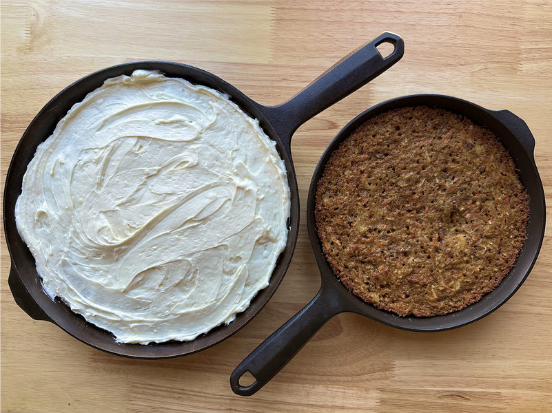 Skillet Carrot Cake