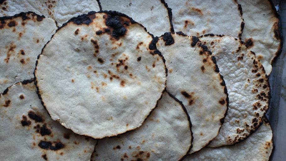 Cast Iron Corn Tortillas