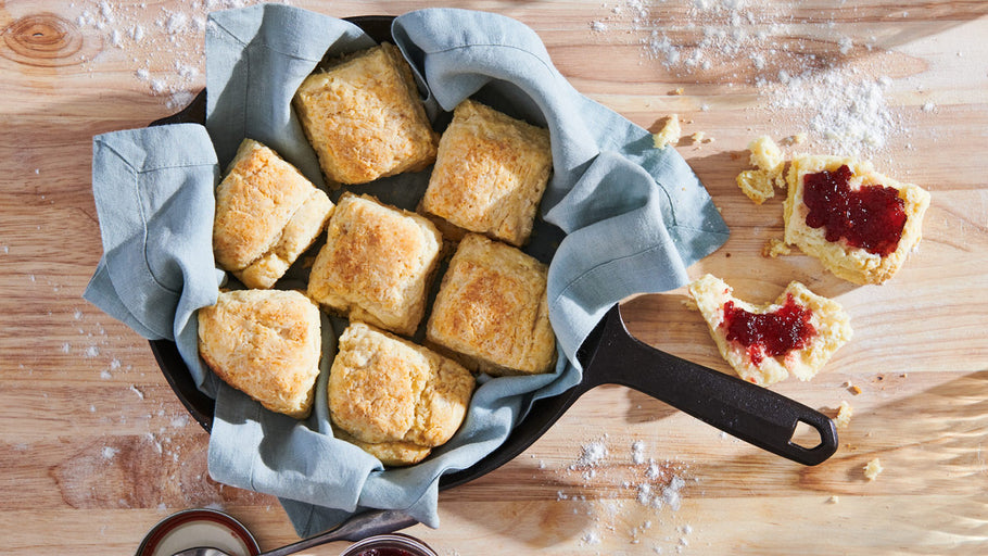 Cast Iron Skillet Biscuits