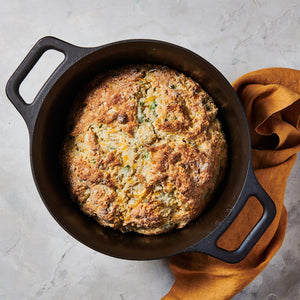 Cheddar and Scallion Soda Bread