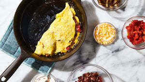 Cast Iron Skillet Omelet