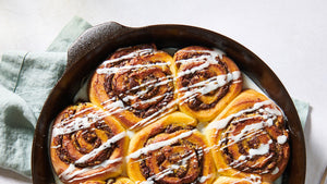 Cast Iron Brioche Rolls, Two Ways