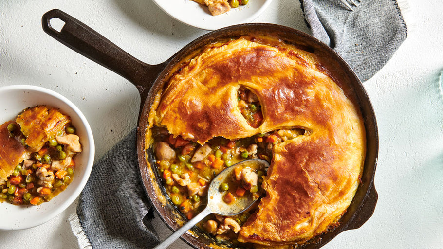 Cast Iron Chicken Pot Pie