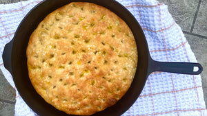 Cast Iron Skillet Focaccia