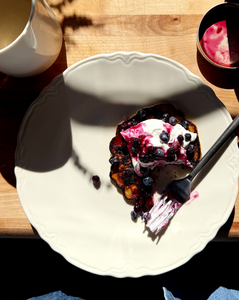 Blueberry Cornmeal Pancakes