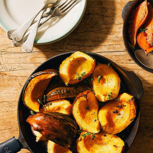 Cast Iron-Roasted Acorn Squash