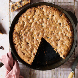 Chocolate, Pecan & Cherry Skillet Cookie